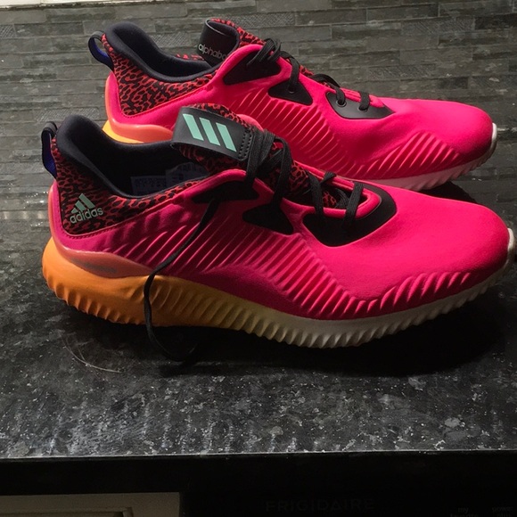 adidas | Shoes | Neon Pink Adidas Size Adidas Sneakers | Poshmark